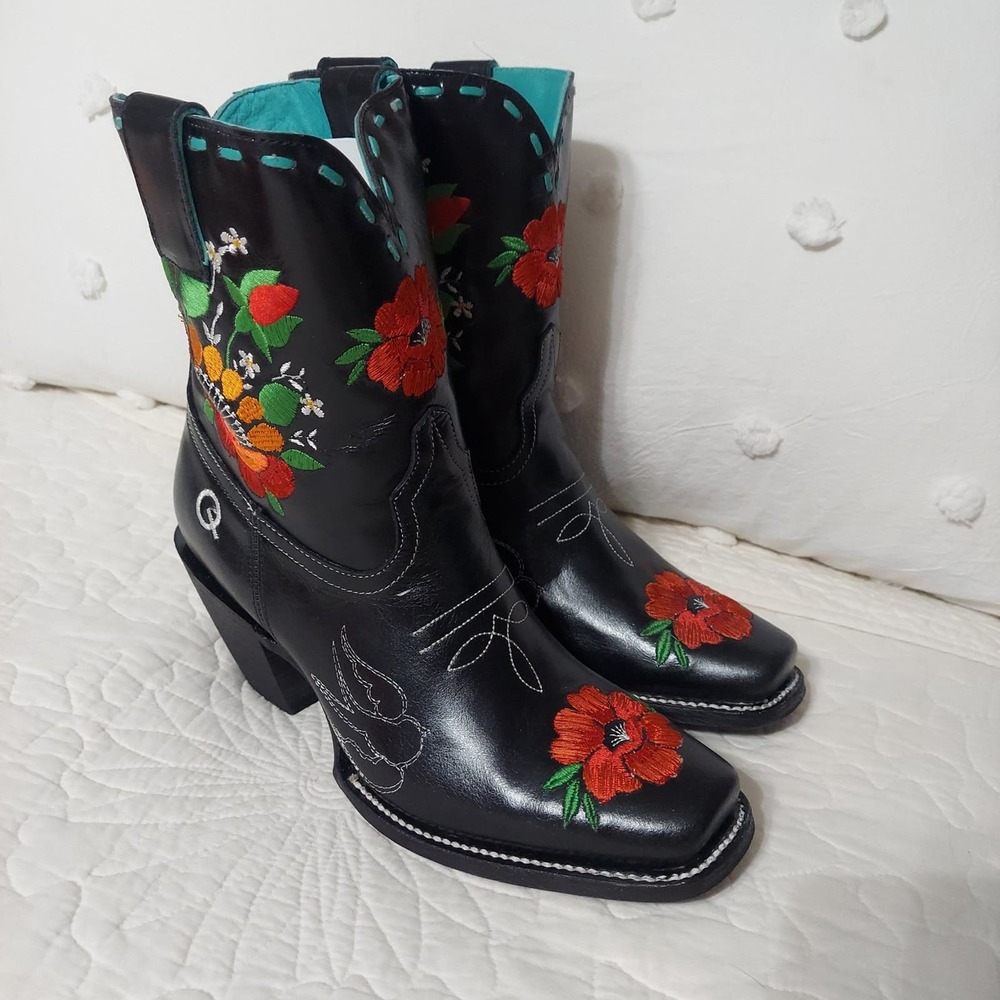 Rodeo Quincy Senorita Rosita Boots USA size 9.5. These are gorgeous! - Picture 3 of 10